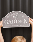 personalised garden sign