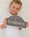 personalised garden sign