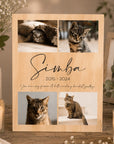 pet memorial photo keepsake