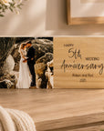 personalised wedding anniversary gift