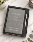 memorial journal gift set