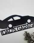 personalised garage sign. custom man sign