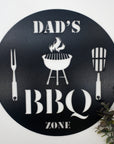 personalised bbq sign, laser cur bbq sign