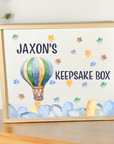 Balloon - Personalised Keepsake Box