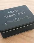 Black tin 2 sq