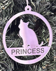 Cat Memorial Ornament