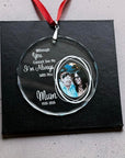 Christmas memorial ornaments