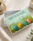 personalised Easter tins
