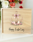 Personalised Easter Box - Wooden Cross