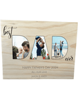 Best Dad Ever photo Block