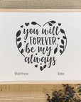 Forever - Personalised Box For Couples