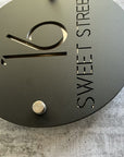 House number sign