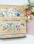 personalised cookbook stand