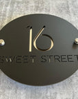 House number sign