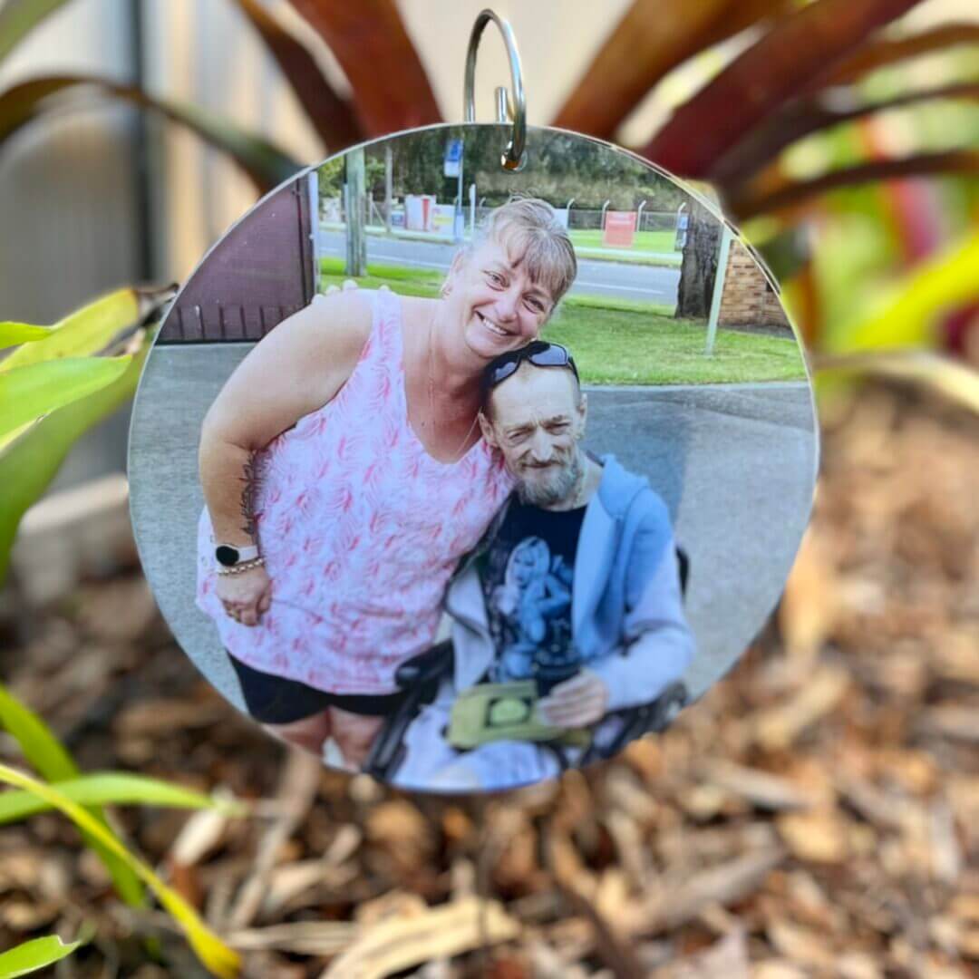 memorial garden plaque