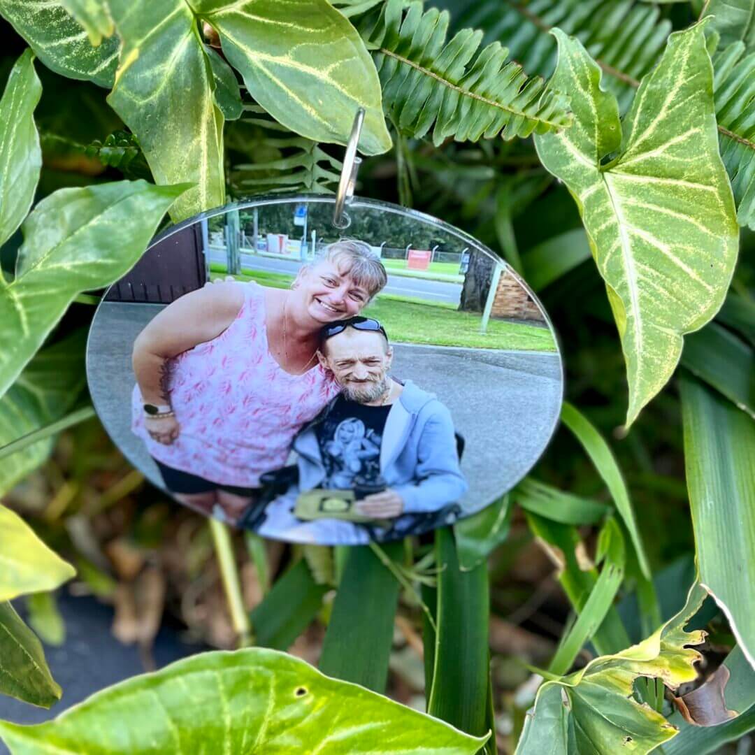 memorial garden plaque