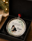 custom pet remembrance crystal keepsake ornament