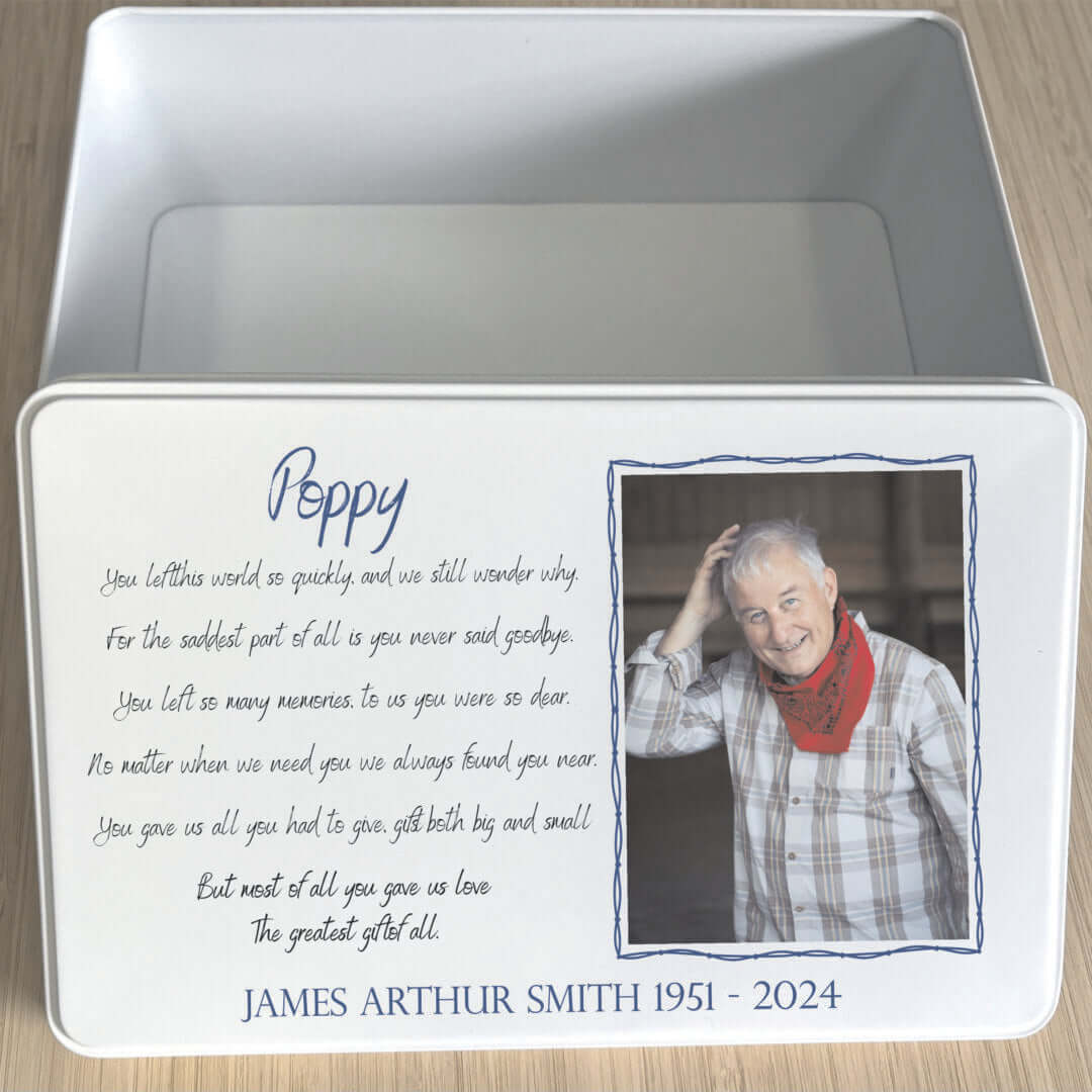 Memorial Keepsake Box. memorial gifts Australia