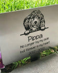 Pet garden plaque