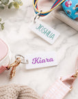 personalised bag tag