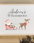 Santa Sleigh Christmas Box