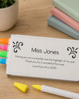 personalised teacher gift
