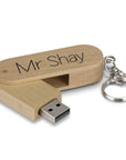 USB keyring, personalised teacher gift