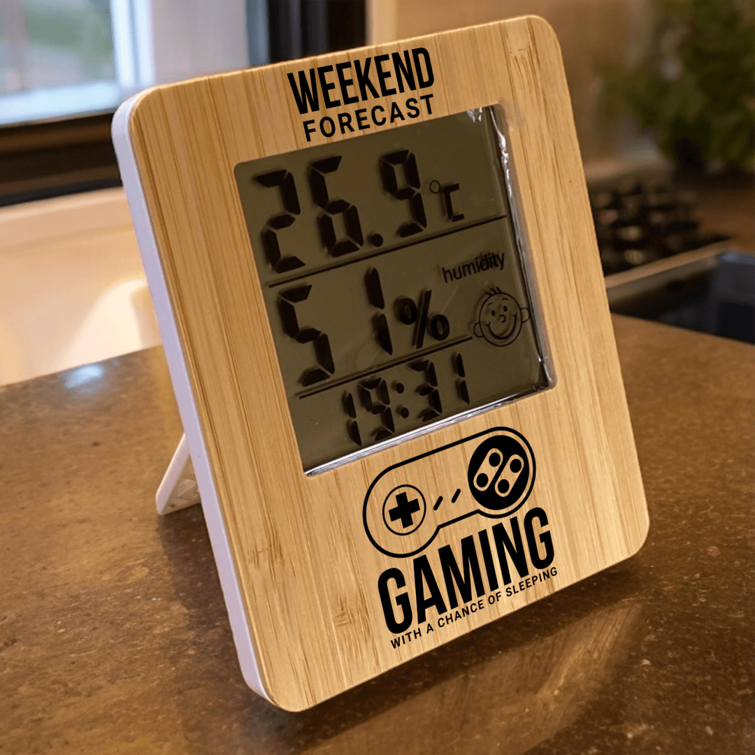 fathers day gift. weather station