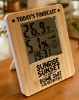 fathers day gift. weather station