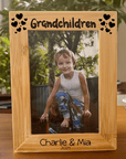 personalised photo frame. fathers day gift