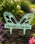 custom garden stake butterfly