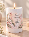 Baby loss memorial candle