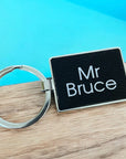 black silver keyring 1