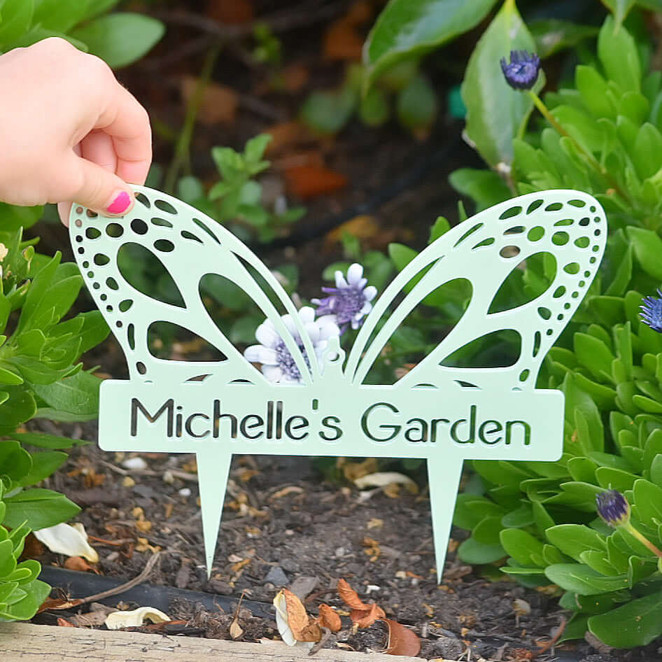 personalised garden sign
