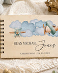 custom guest book for christening