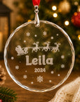 christmas ornament sleigh