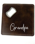 personalised coaster, personalised bottle opener