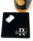 personalised coaster, personalised bottle opener