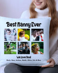 personalised mothers day pillow, photo cushion