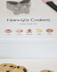 mothers day gift Personalised family cookie storage tin