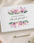 personalised wedding guest book