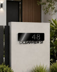 personalised address sign