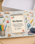personalised teacher tin