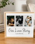 Three photo Keepsake Box