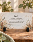 Always Remembered Memorial Tile – Choice of Loved One.