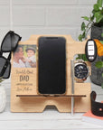 man stand, desk phone holder