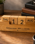 personalised desk calendar