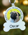 Personalised Dog Memorial Ornament