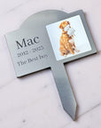 pet memorial plaque garden stake keepsake