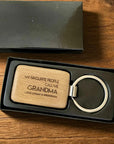 engraved keyring - favourite people